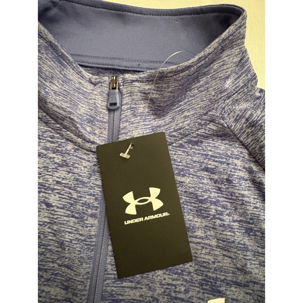 NEW Under Armour UA Tech 1/2 Zip Royal Graphite Men's Size Small UA MENS SHIRT - Picture 7 of 15